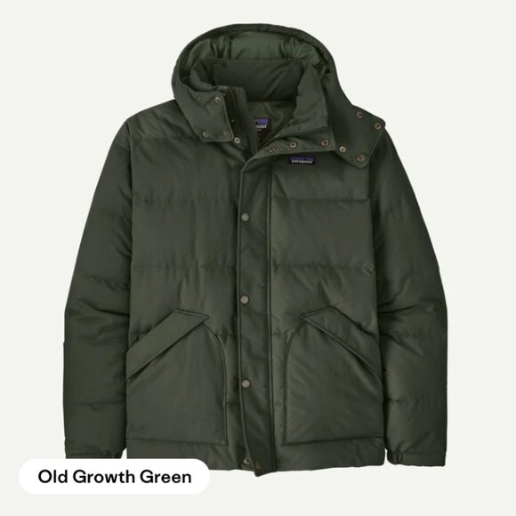 Patagonia Men's Downdrift Jacket NWT, M, Old Growth Green - Picture 1 of 7